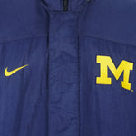 Nike - Michigan Wolverines Zip-Up Jacket 1990s XX-Large Vintage Retro Football College