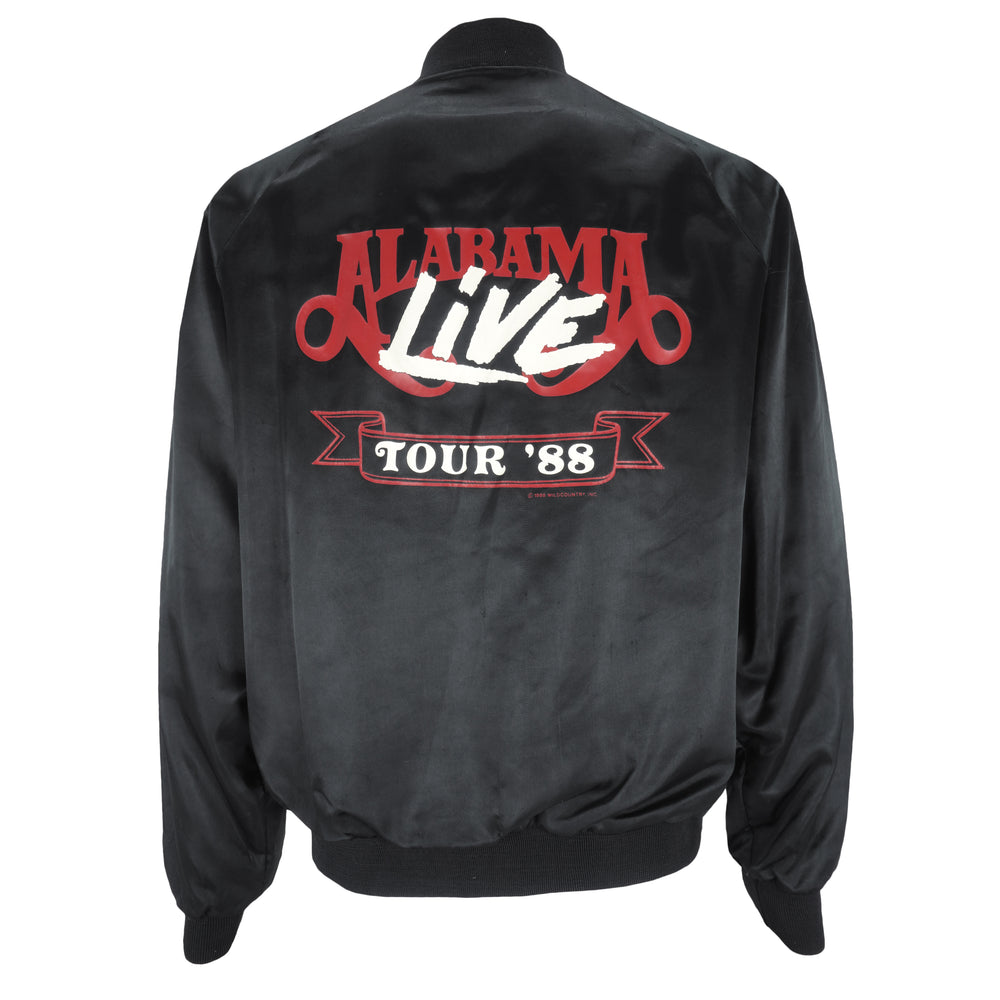 Vintage (Westark) - Alabama Live Tour Satin Jacket 1988 Large Vintage Retro