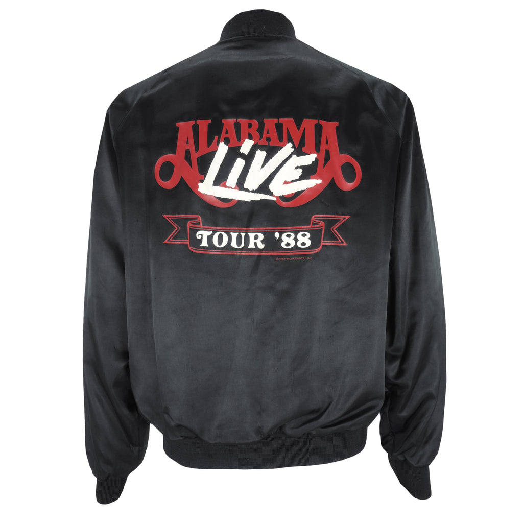 Vintage (Westark) - Alabama Live Tour Satin Jacket 1988 Large Vintage Retro
