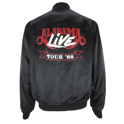 Vintage (Westark) - Alabama Live Tour Satin Jacket 1988 Large