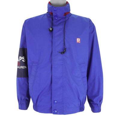 Vintage (Chaps) - Blue Ralph Lauren Zip-Up Jacket 1990s Small