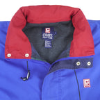 Vintage  (Chaps) - Blue Ralph Lauren Zip-Up Jacket 1990s Small Vintage Retro