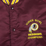 NFL (Locker Line) - Washington Redskins, Super Bowl Champions Satin Jacket 1992 X-Large Vintage Retro Football