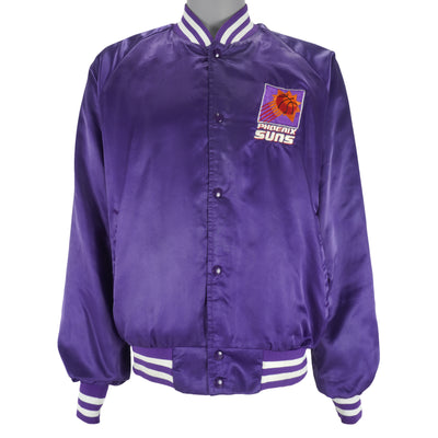 NBA (Locker Line) - Phoenix Suns Satin Jacket 1990s X-Large