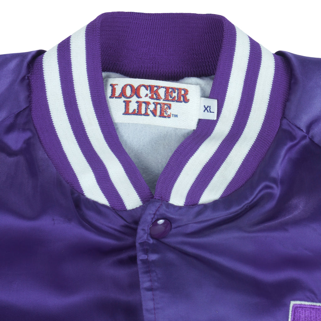 NBA (Locker Line) - Phoenix Suns Satin Jacket 1990s X-Large Vintage Retro Basketball