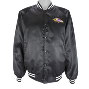 NFL - Baltimore Ravens Satin Jacket 1990s Large Vintage Retro Football
