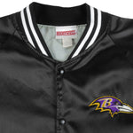 NFL - Baltimore Ravens Satin Jacket 1990s Large Vintage Retro Football