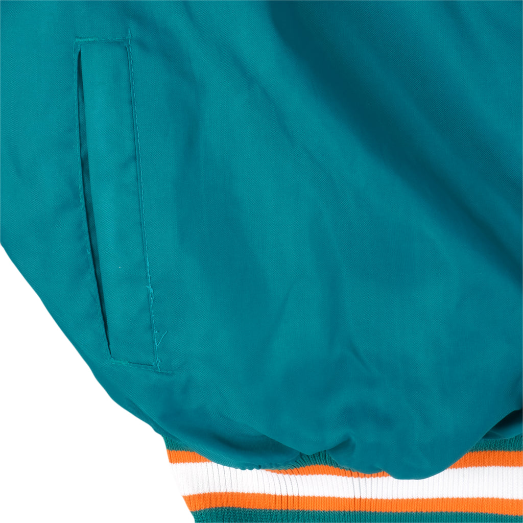 Starter - Miami Dolphins Pullover Windbreaker 1990s X-Large Vintage Retro Football