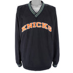 Champion - New York Knicks Pullover Windbreaker 1990s X-Large Vintage Retro Basketball