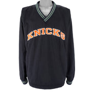 Champion - New York Knicks Pullover Windbreaker 1990s X-Large Vintage Retro Basketball