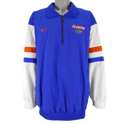 Nike - Team Florida Gators 1/4 Zip Windbreaker 1990s X-Large
