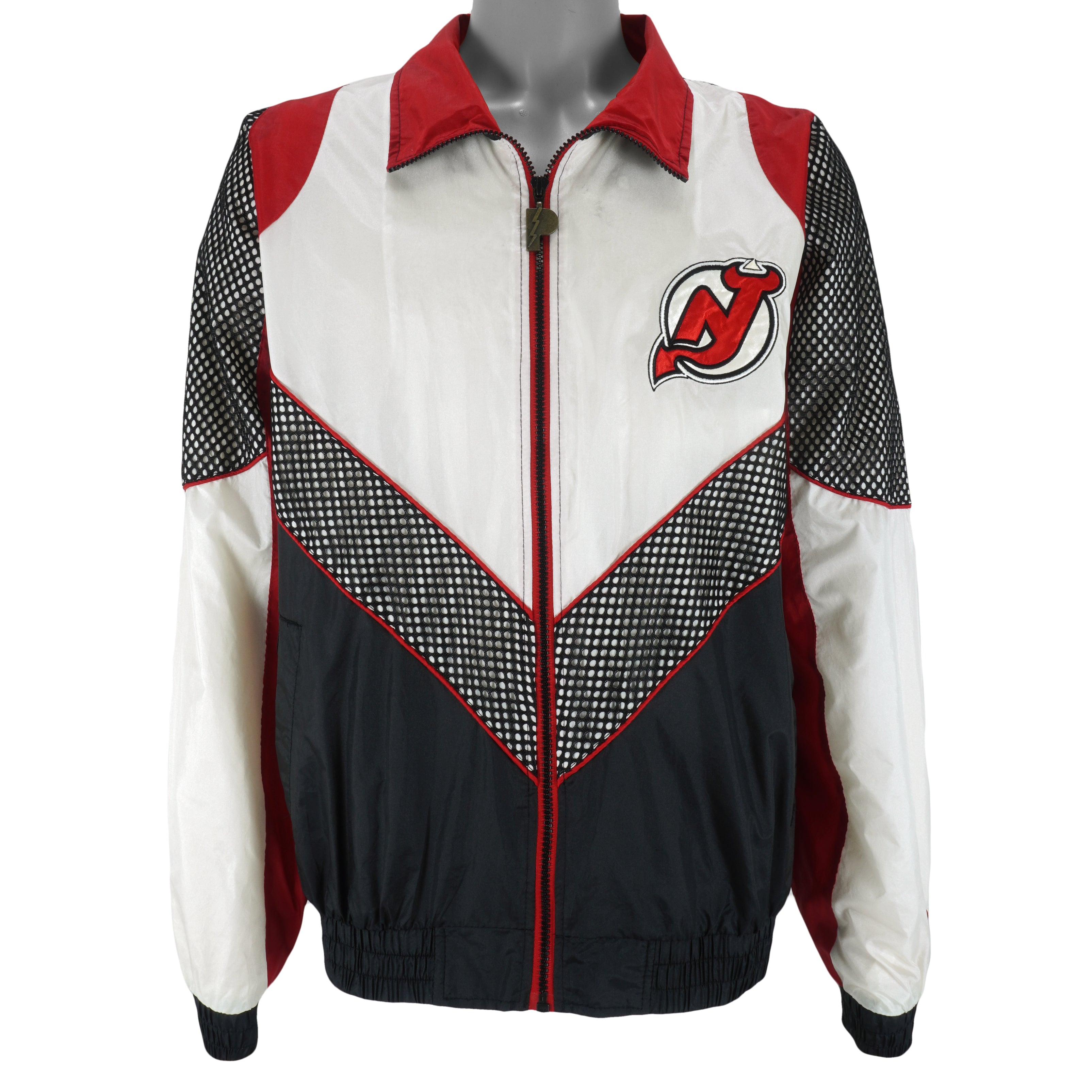 Vintage New Jersey Devils Crewneck Sweatshirt Pro Player Size 