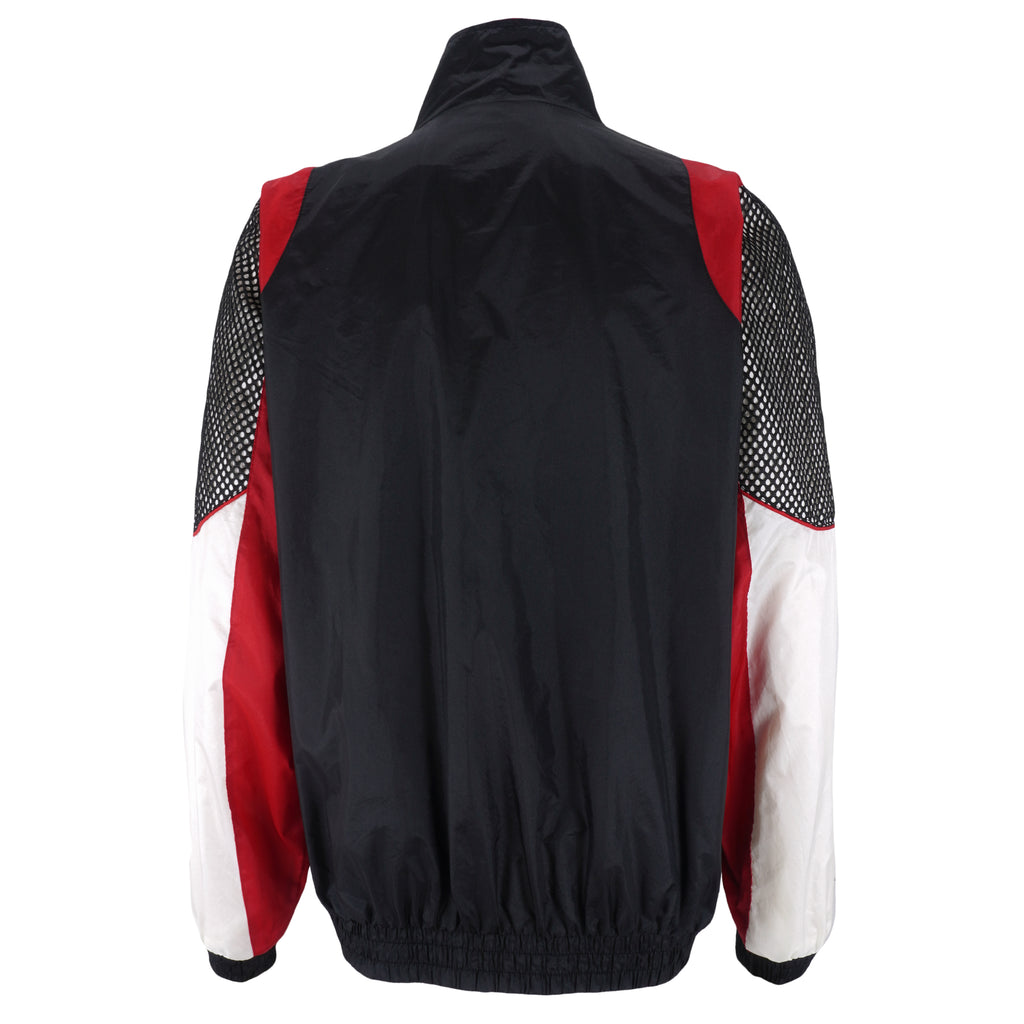 NHL (Pro Player) - New Jersey Devils Windbreaker 1990s Large Vintage Retro Hockey