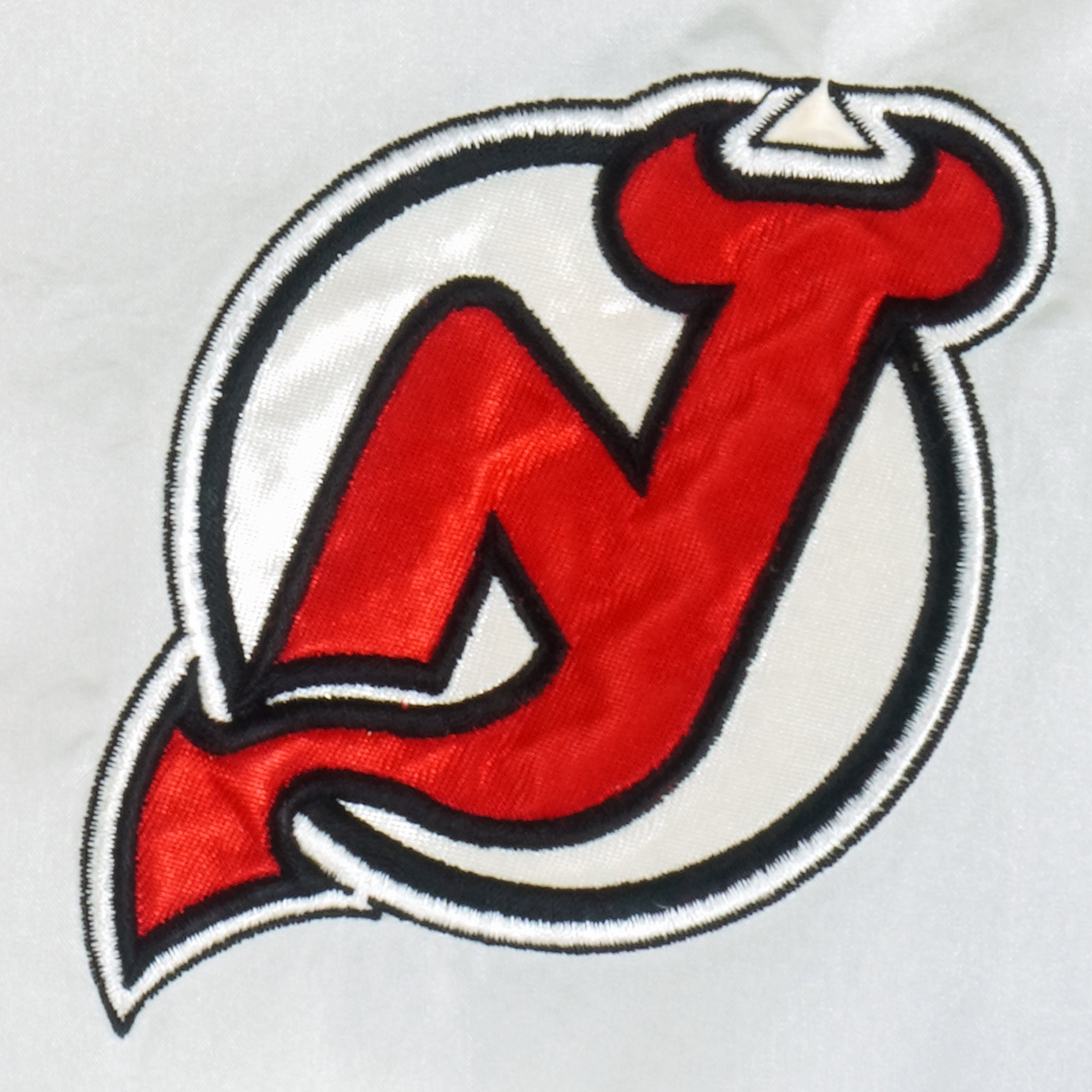 NHL (Pro Player) - New Jersey Devils Windbreaker 1990s Large Vintage Retro Hockey