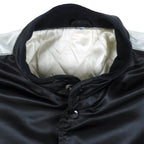 Vintage - Suntory Malts Two-Toned Satin Jacket 1990s Large Vintage Retro