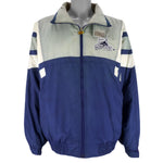 NCAA - Penn State Nittany Lions Zip-Up Windbreaker 1990s X-Large Vintage Retro Football College