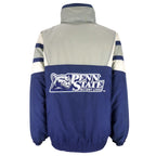 NCAA - Penn State Nittany Lions Zip-Up Windbreaker 1990s X-Large Vintage Retro Football College