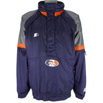 Starter - Denver Broncos 1/2 Zip Jacket 1990s X-Large Vintage Retro Football