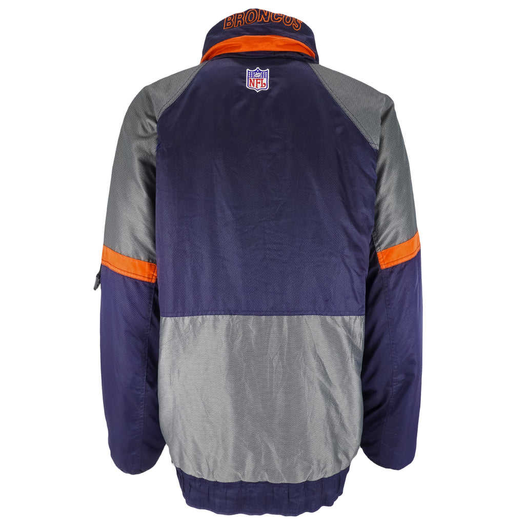 Starter - Denver Broncos 1/2 Zip Jacket 1990s X-Large Vintage Retro Football