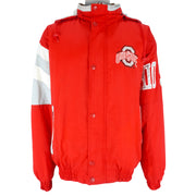 Starter - Ohio State Buckeyes Warm Jacket 1990s Large