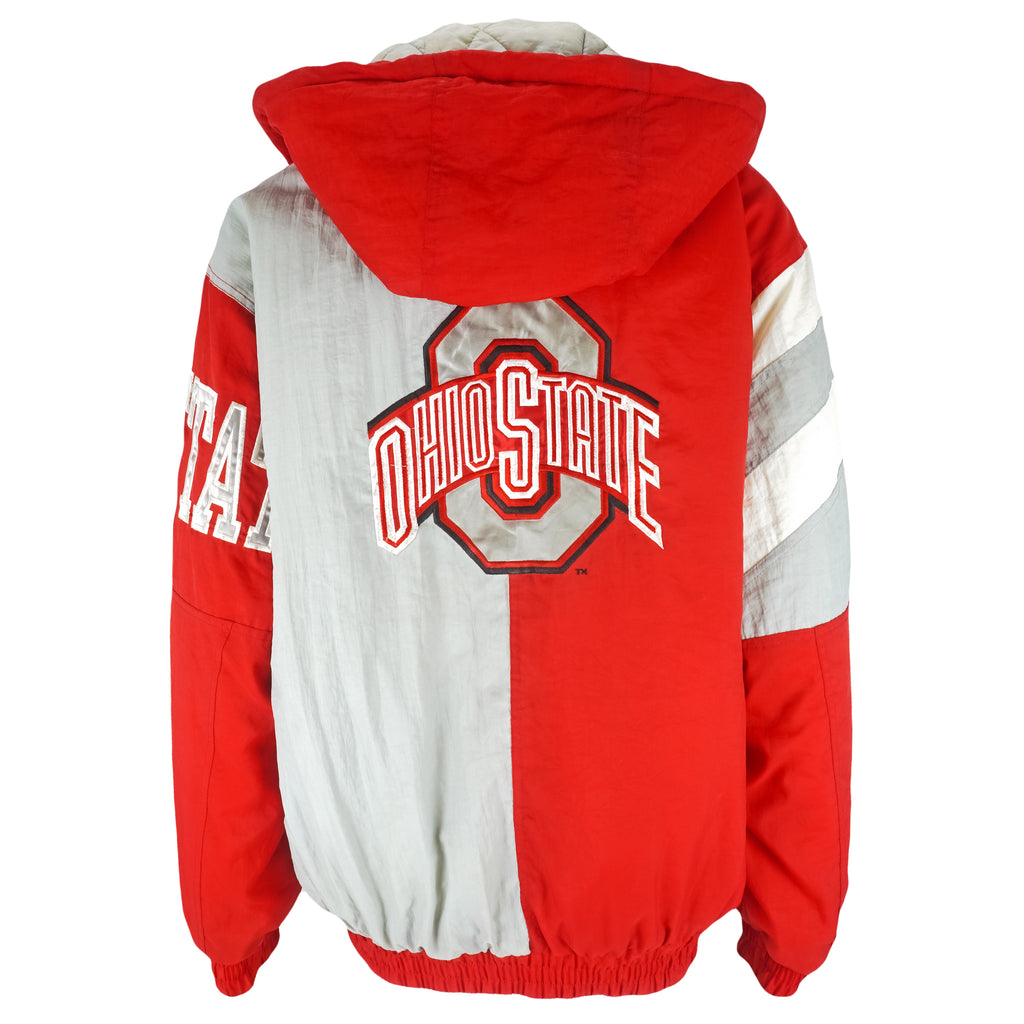 Starter - Ohio State Buckeyes Warm Jacket 1990s Large