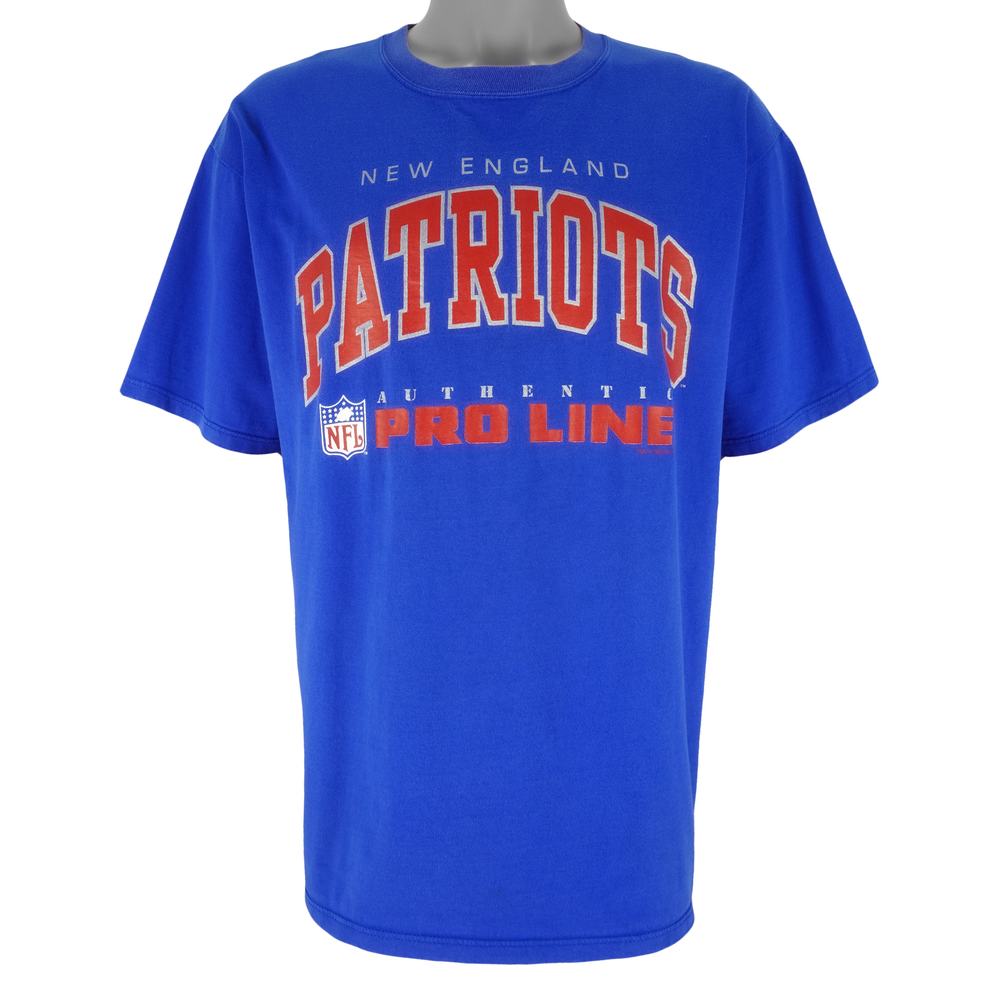NFL (Russell Athletic) - New England Patriots T-Shirt 1995 X-Large Vintage Retro Football