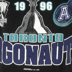CFL - Toronto Argonauts Spell-Out T-Shirt 1996 Large Vintage Retro Football