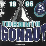 CFL - Toronto Argonauts Spell-Out T-Shirt 1996 Large Vintage Retro Football