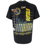 NFL (Salem) - Pittsburgh Steelers, Aerial Assault T-Shirt 1992 X-Large Vintage Retro Football