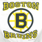 NHL - Boston Bruins Big Logo Crew Neck Sweatshirt 1990 X-Large Vintage Retro Hockey