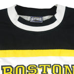 NHL - Boston Bruins Big Logo Crew Neck Sweatshirt 1990 X-Large Vintage Retro Hockey