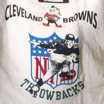 NFL (Mirage) - Cleveland Browns Zip-Up Jacket 1994 Large Vintage Retro Football