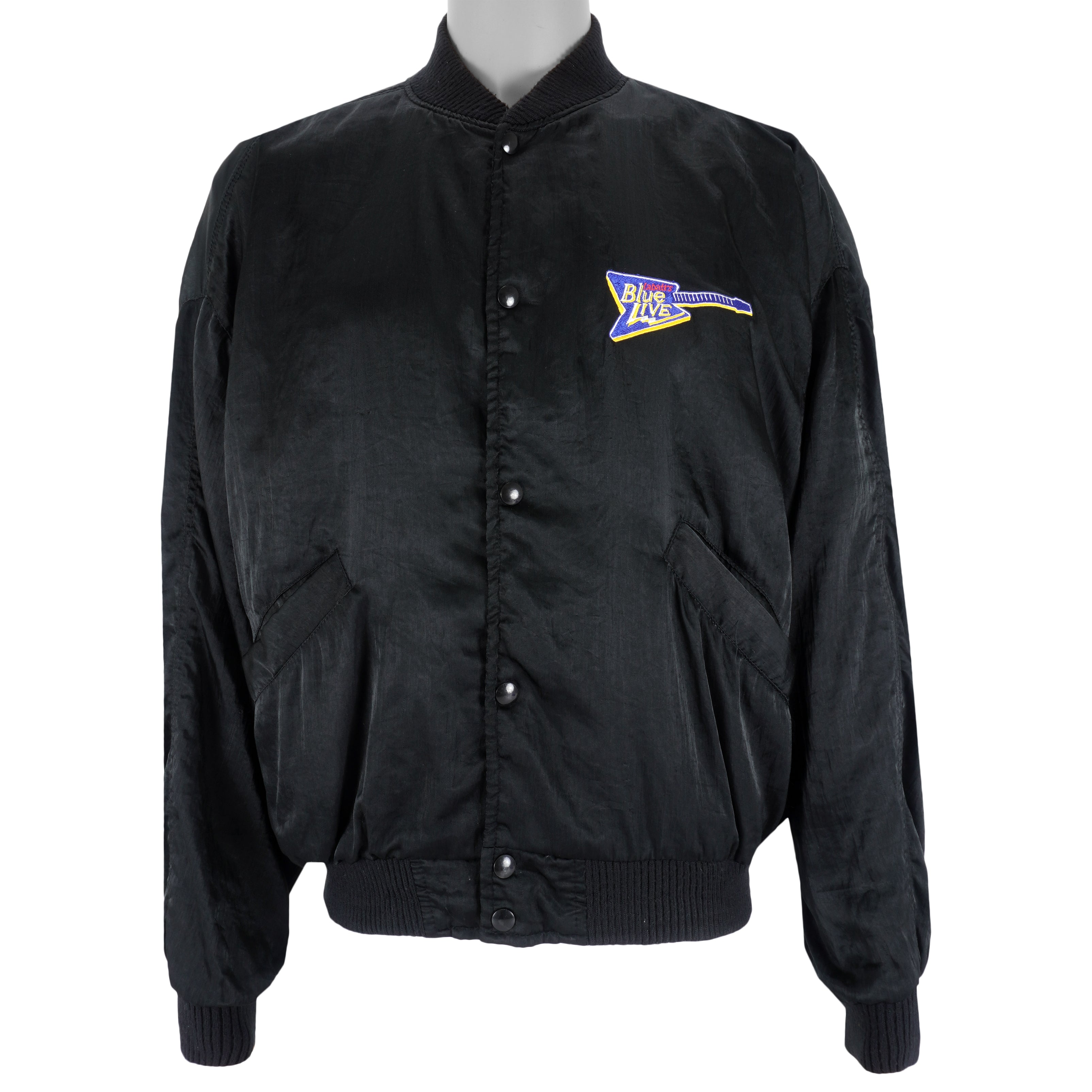 Vintage - Labatts Blue Live Satin Jacket 1990s Large Vintage Retro