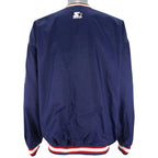 Starter - UCONN Big Spell-Out Windbreaker 1990s Large Vintage Retro College