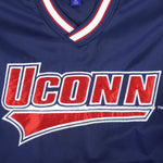 Starter - UCONN Big Spell-Out Windbreaker 1990s Large Vintage Retro College