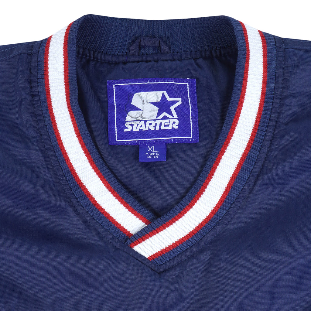 Starter - UCONN Big Spell-Out Windbreaker 1990s Large Vintage Retro College