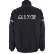 Nike - Black Embroidered Zip-Up Jacket Large Vintage Retro