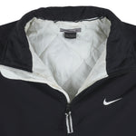 Nike - Black Embroidered Zip-Up Jacket Large Vintage Retro