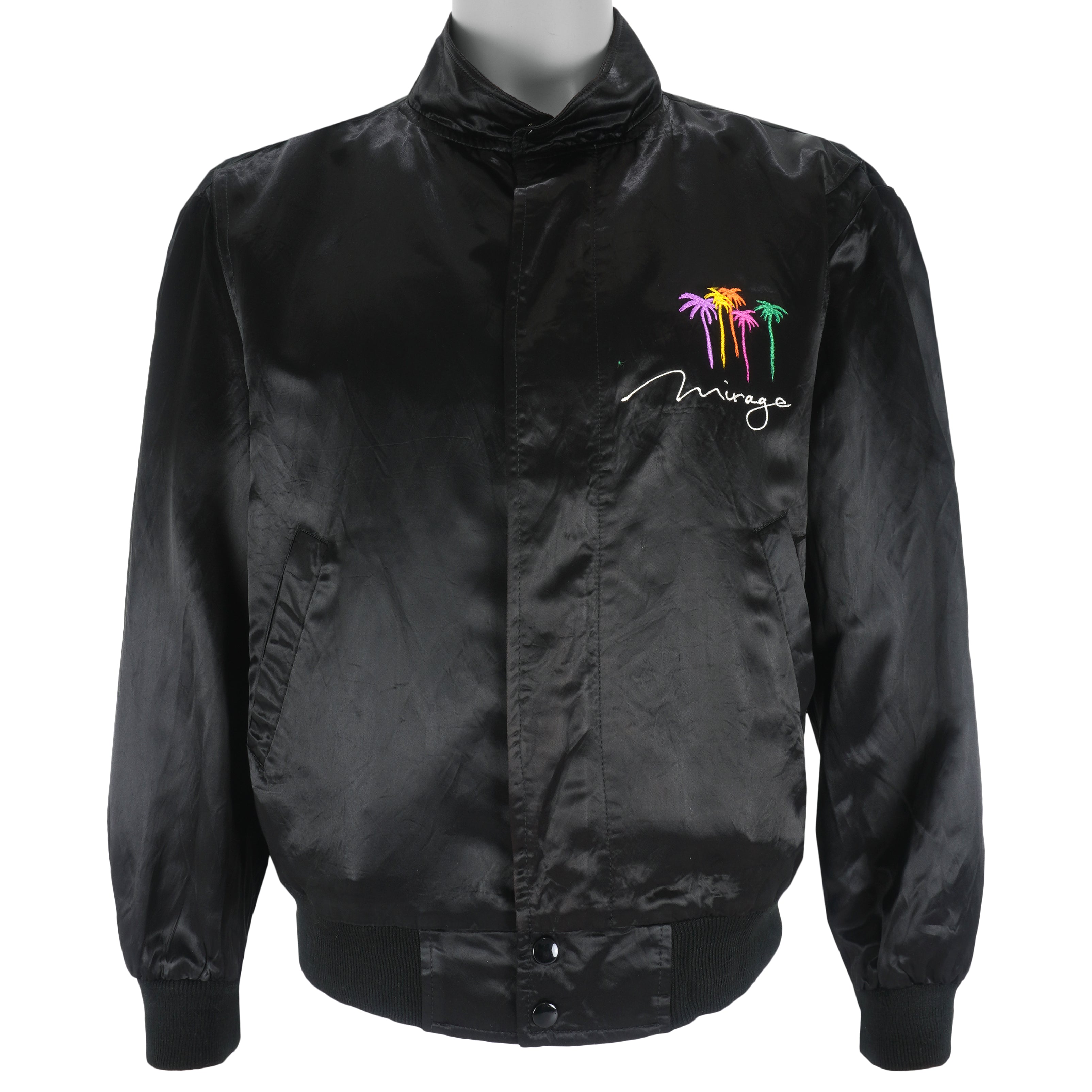 Vintage - Mirage Las Vegas Satin Jacket 1990s Small