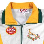 Vintage - Green Lion Lager Zip-Up Windbreaker 1990s Large Vintage Retro
