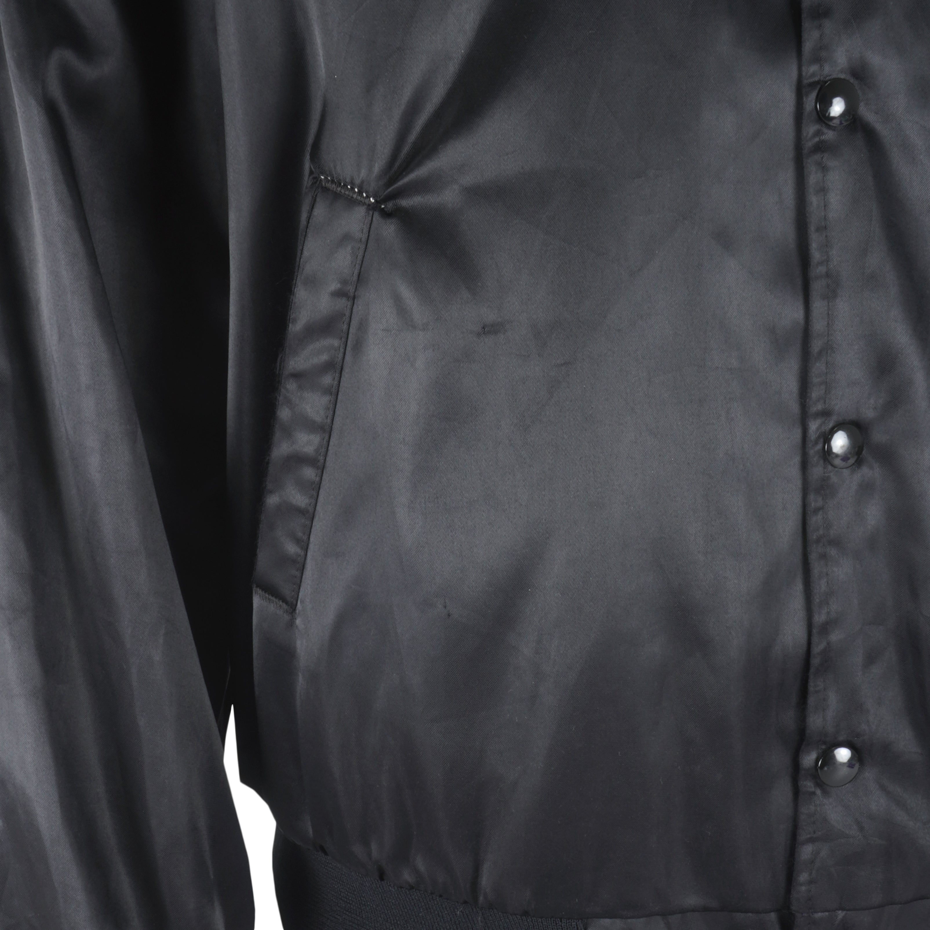 Vintage - Electro-Voice Button-Up Satin Jacket 1990s Large Vintage Retro