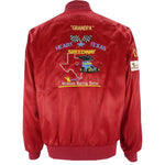 NASCAR (Weatark) - Heart Texas Speedway Satin Jacket 1995 Large Vintage Retro