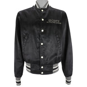 Vintage - Sony Autosound Systems Button-Up Satin Jacket 1990s Medium Vintage Retro