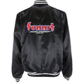 Vintage - Black Summit Racing Satin Jacket 1993 X-Large Vintage Retro