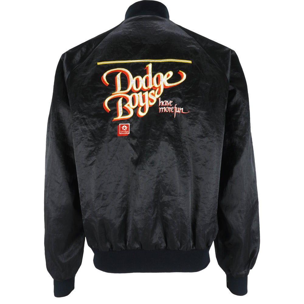 Vintage - Dodge Boys Satin Bomber Jacket  1990s Large Vintage Retro