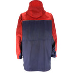 Fila - Blue 1/2 Zip Hooded Jacket 1990s X-Large Vintage Retro