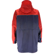 Fila - Blue 1/2 Zip Hooded Jacket 1990s X-Large Vintage Retro