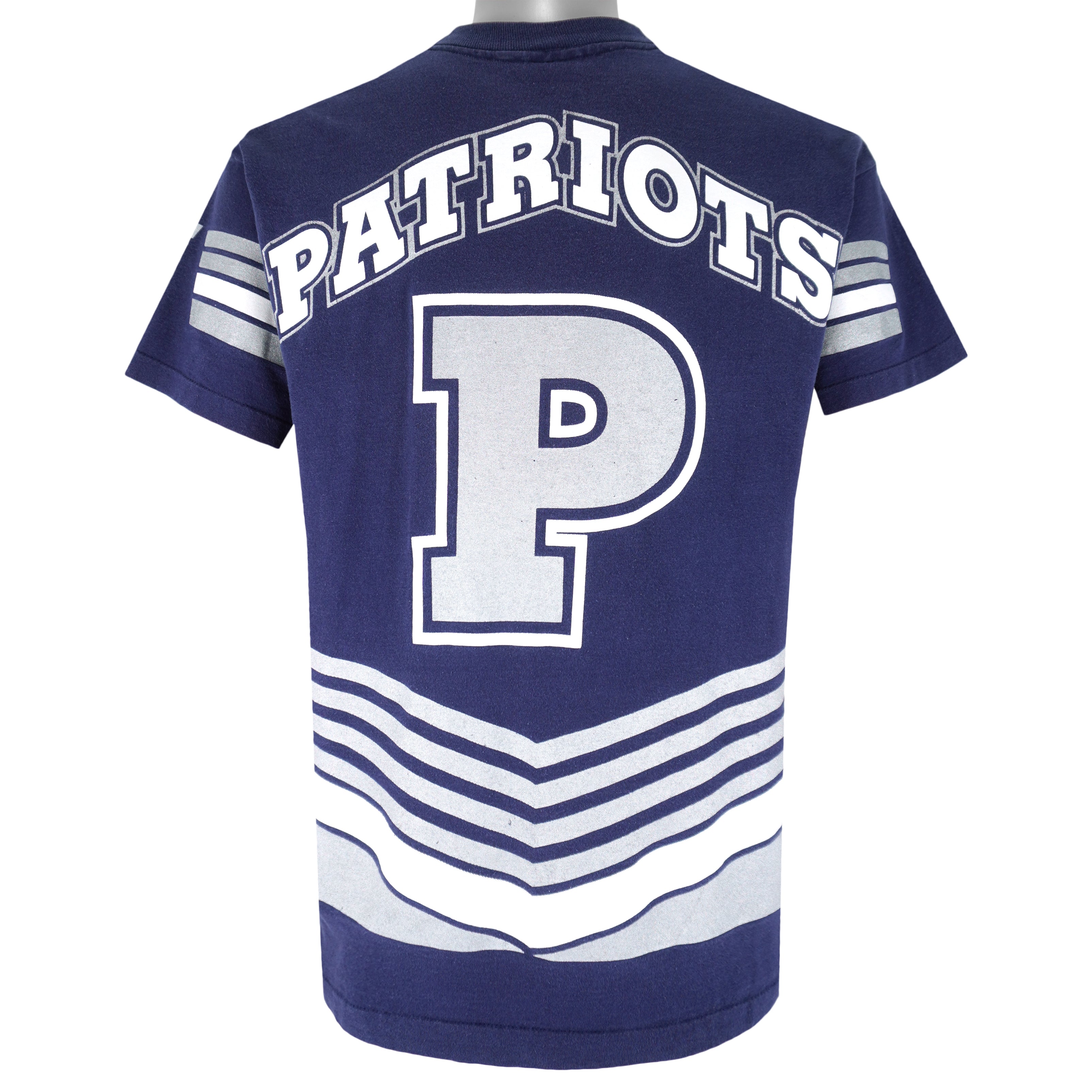 NFL - New England Patriots Big Logo Jersey 1995 Large Vintage Retro Football