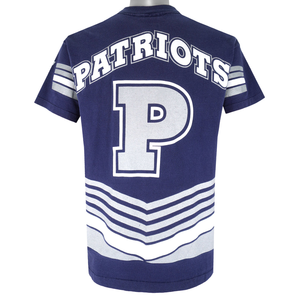 NFL - New England Patriots Big Logo Jersey 1995 Large Vintage Retro Football