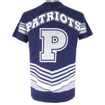 NFL - New England Patriots Big Logo Jersey 1995 Large Vintage Retro Football